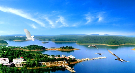 经过一个月征集 四川绵阳仙海旅游区标志出炉